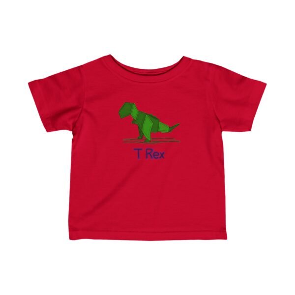 T REX SCRIBBLE | Infant Fine Jersey Tee - Image 19