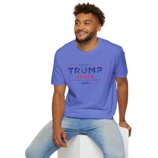 TRUMP VANCE 2024 DISTRESSED | Unisex Softstyle T-Shirt - Image 96