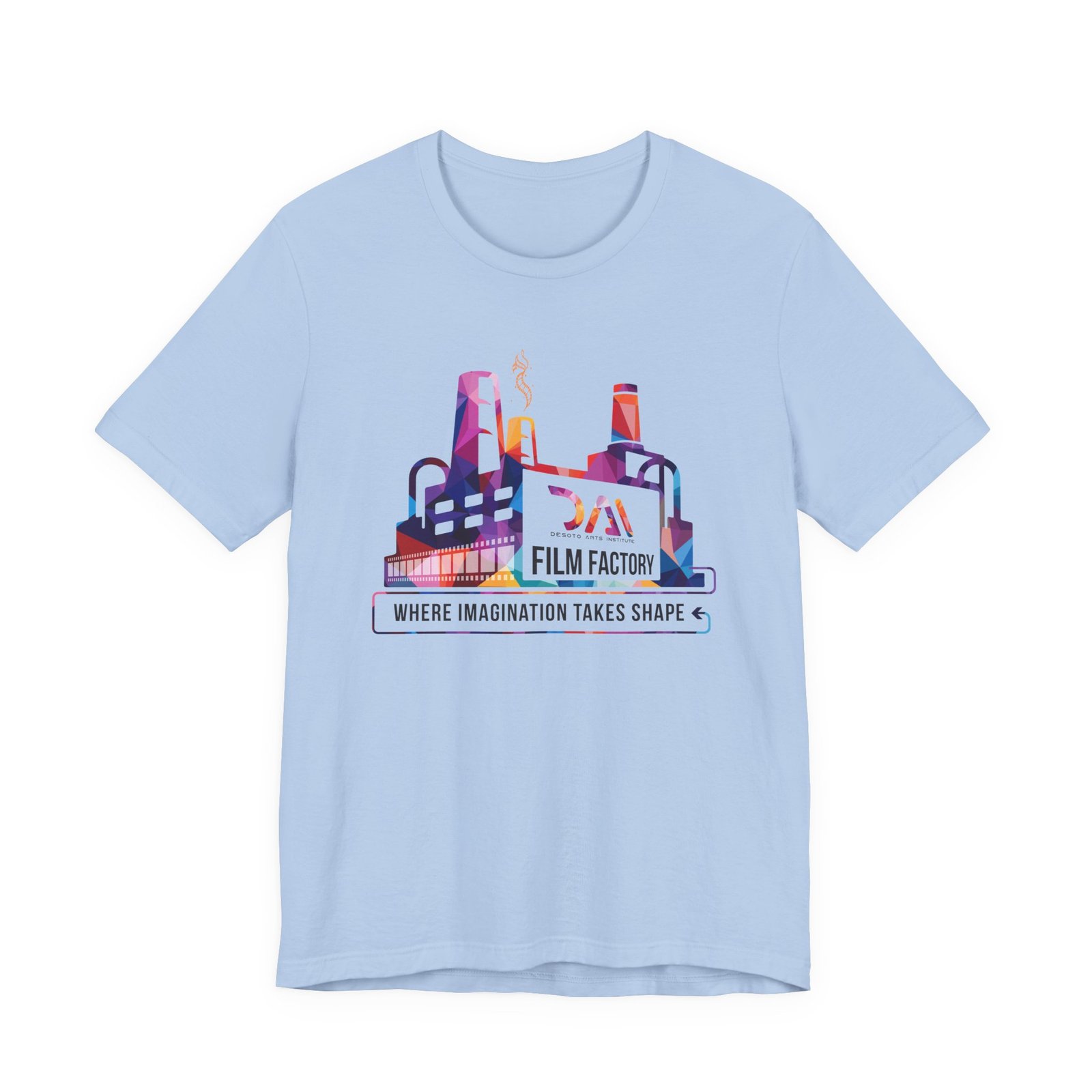Film Factory Tee – ‘Where Imagination Takes Shape’ swagandstuff.com All Swag Film Factory Tee – 'Where Imagination Takes Shape' - Image 30