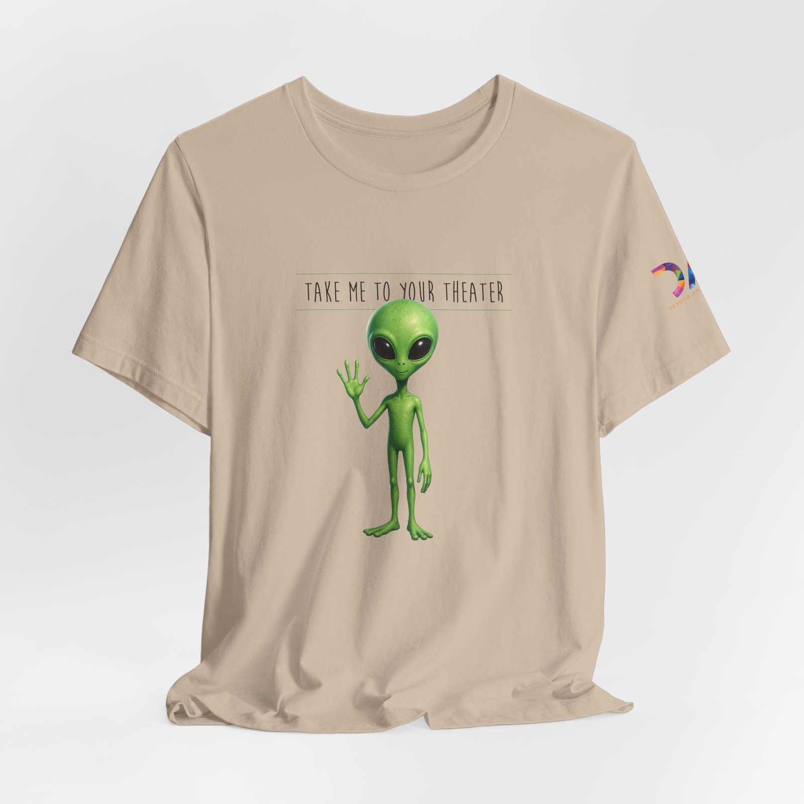 Alien Graphic Tee — “Take Me to Your Theater” Retro Sci‑Fi T‑Shirt swagandstuff.com All Swag Alien Graphic Tee — "Take Me to Your Theater" Retro Sci‑Fi T‑Shirt - Image 29
