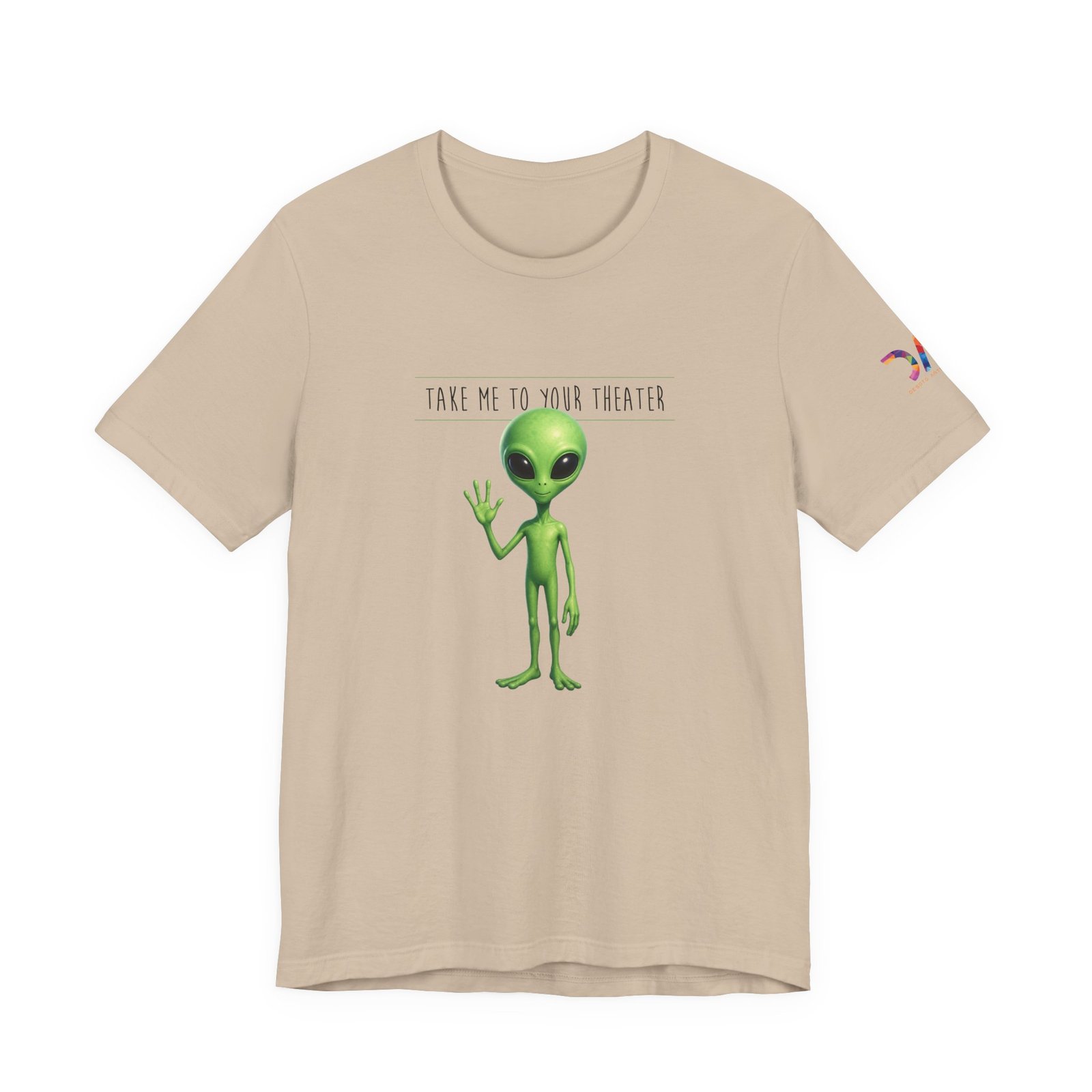 Alien Graphic Tee — “Take Me to Your Theater” Retro Sci‑Fi T‑Shirt swagandstuff.com All Swag Alien Graphic Tee — "Take Me to Your Theater" Retro Sci‑Fi T‑Shirt - Image 26
