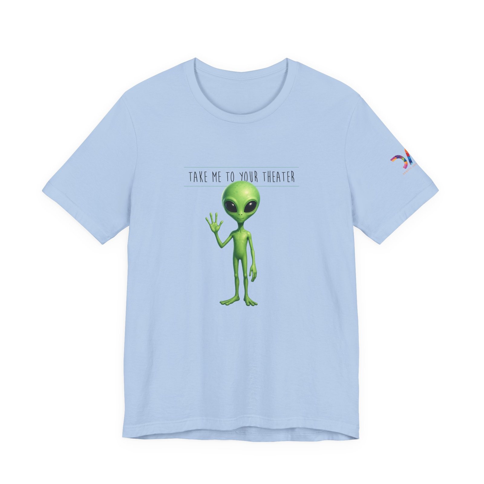 Alien Graphic Tee — “Take Me to Your Theater” Retro Sci‑Fi T‑Shirt swagandstuff.com All Swag Alien Graphic Tee — "Take Me to Your Theater" Retro Sci‑Fi T‑Shirt - Image 30