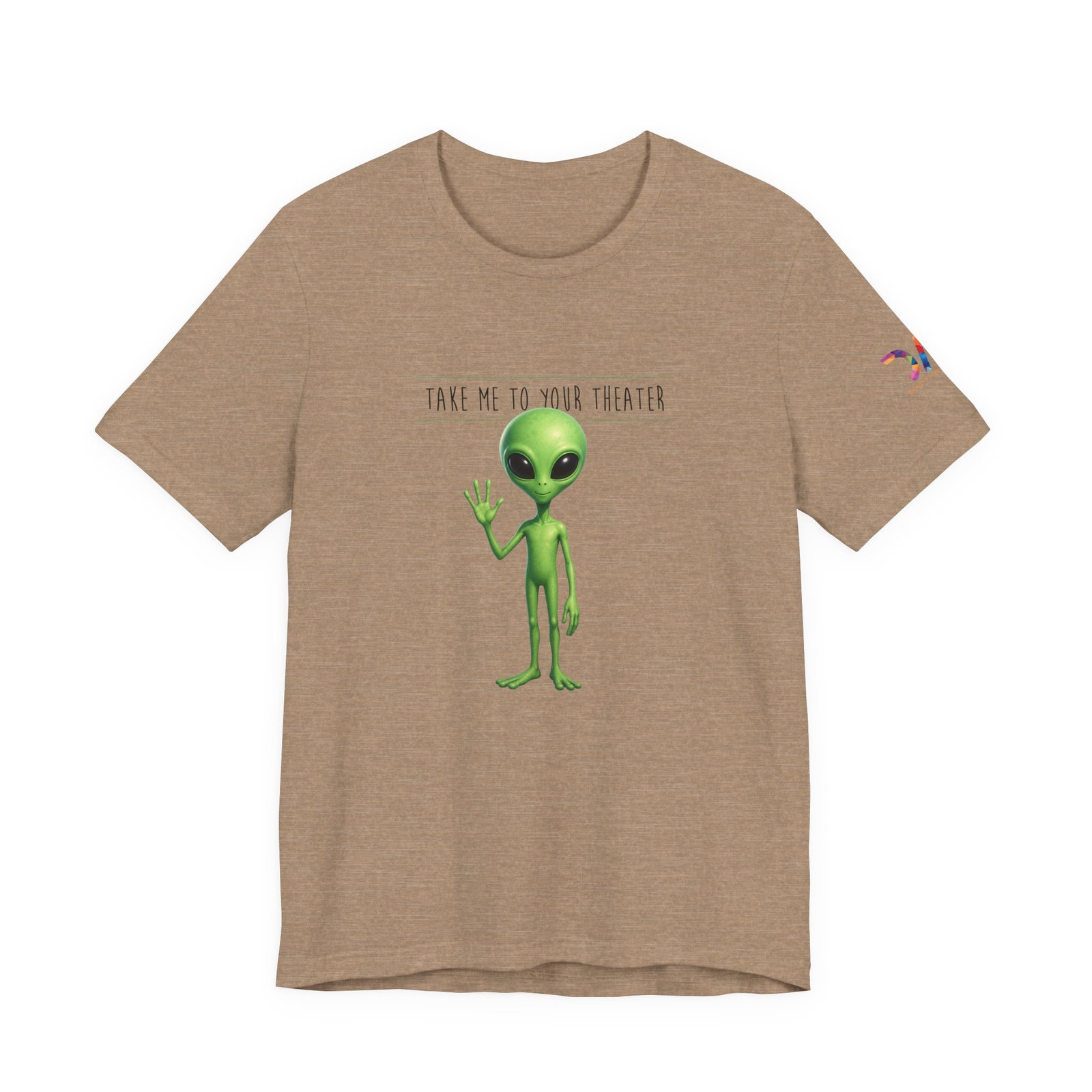 Alien Graphic Tee — “Take Me to Your Theater” Retro Sci‑Fi T‑Shirt swagandstuff.com All Swag Alien Graphic Tee — "Take Me to Your Theater" Retro Sci‑Fi T‑Shirt - Image 22