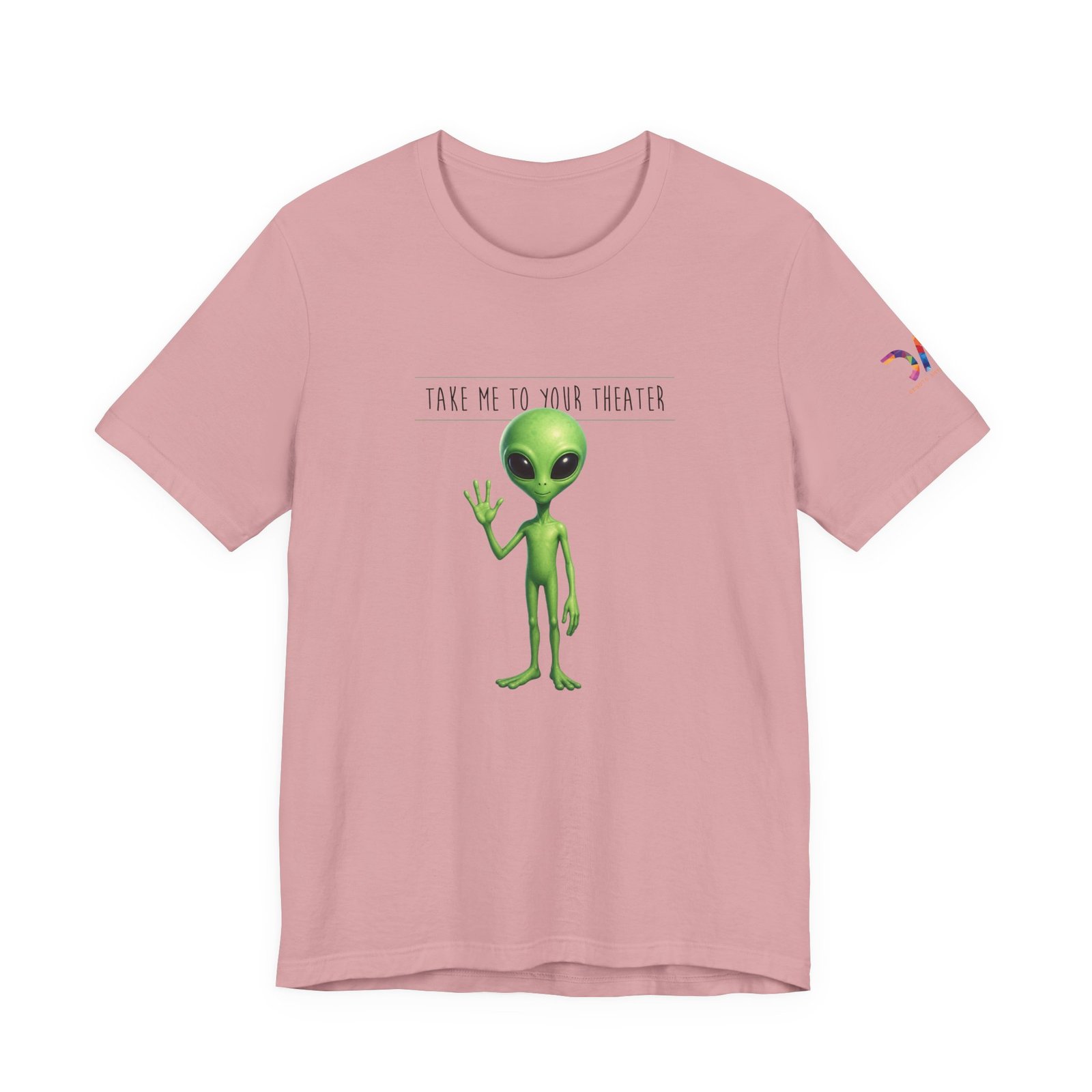 Alien Graphic Tee — “Take Me to Your Theater” Retro Sci‑Fi T‑Shirt swagandstuff.com All Swag Alien Graphic Tee — "Take Me to Your Theater" Retro Sci‑Fi T‑Shirt - Image 34
