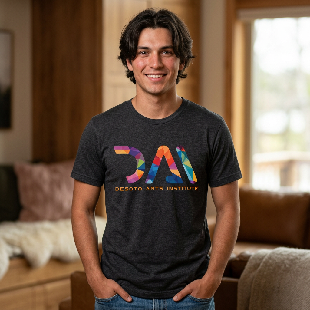 Desoto Arts Institute Logo Tee swagandstuff.com All Swag Desoto Arts Institute Logo Tee