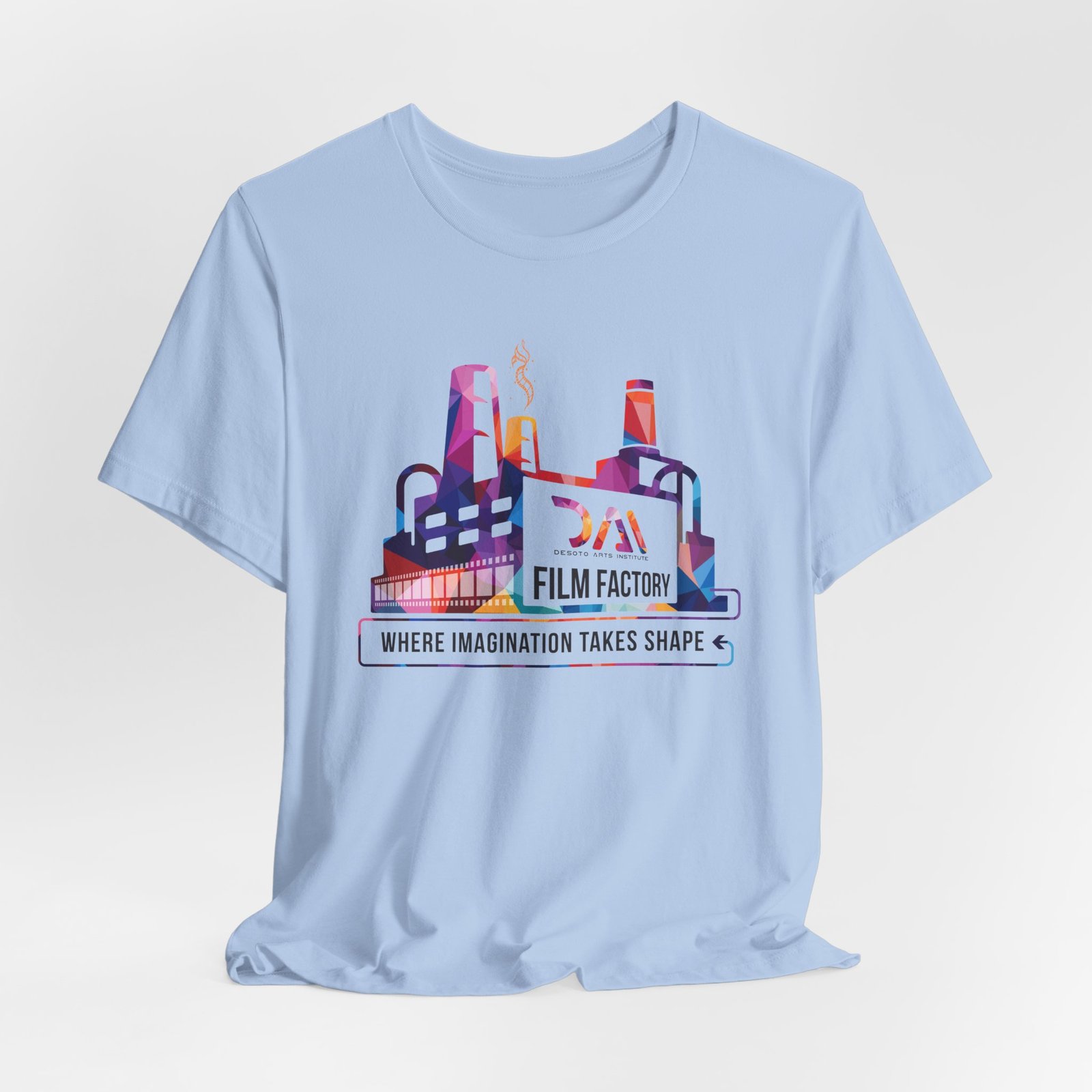 Film Factory Tee – ‘Where Imagination Takes Shape’ swagandstuff.com All Swag Film Factory Tee – 'Where Imagination Takes Shape' - Image 33