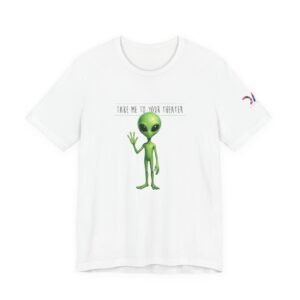Alien Graphic Tee — "Take Me to Your Theater" Retro Sci‑Fi T‑Shirt